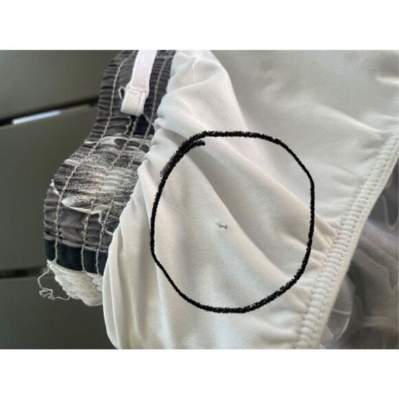 Nike Dri Fit Athletic Women’s Shorts Tropical Floral XL Black/ Gray - Picture 7 of 9